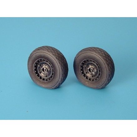 Aires Messerschmitt Me-262A wheels (Tamiya)