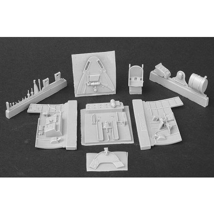 Aires Grumman F6F-3/F6F-5 Hellcat cockpit (Hasegawa)