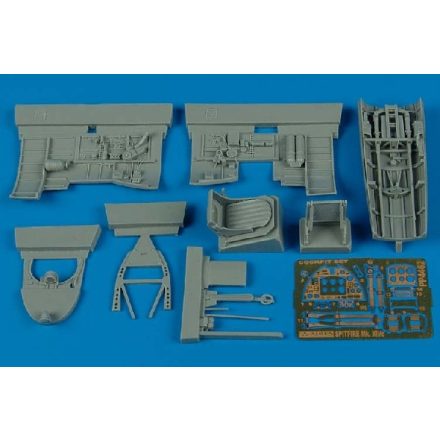 Aires Supermarine Spitfire Mk.XIVc cockpit set (Academy)