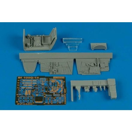 Aires Messerschmitt Bf-109G-14 cockpit set (Academy)