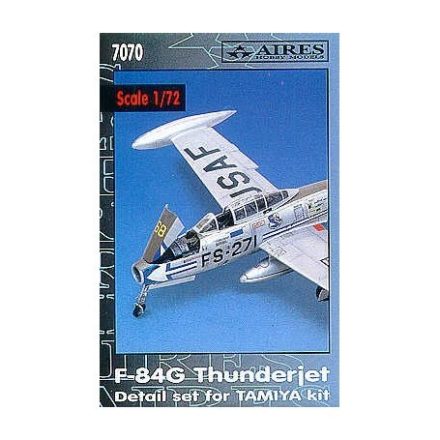 Aires Republic F-84G Thunderjet details (Tamiya)