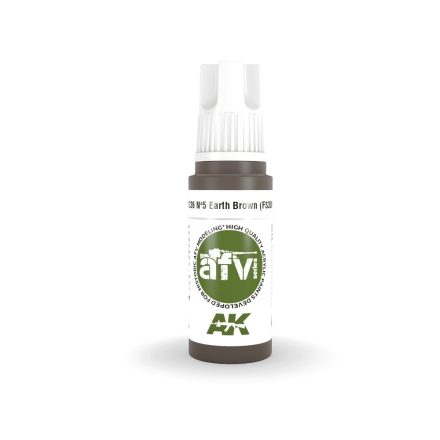 AK 3rd Generation AFV Series Nº5 Earth Brown (Fs30099) 17ml