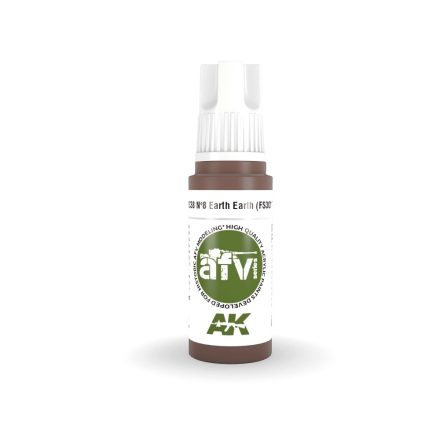 AK 3rd Generation AFV Series Nº8 Earth Red (Fs30117) 17ml