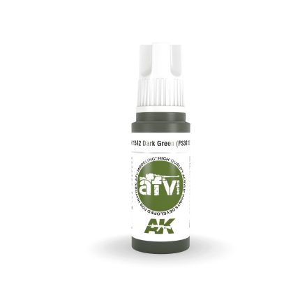 AK 3rd Generation AFV Series Dark Green (Fs34102) 17ml