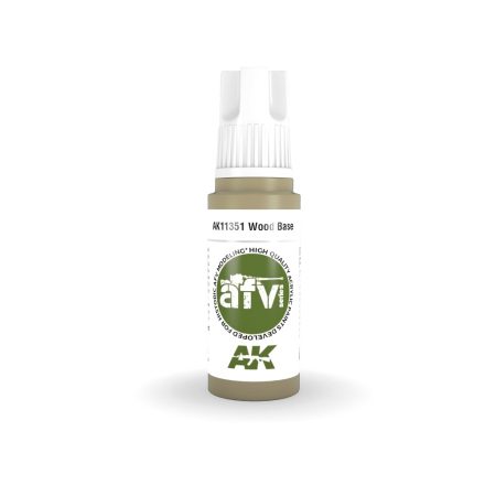 AK 3rd Generation AFV Series Wood Base 17ml