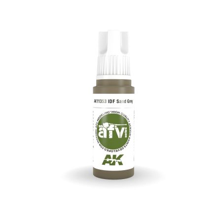 AK 3rd Generation AFV Series Idf Sand Grey 1970S-1980S 17ml