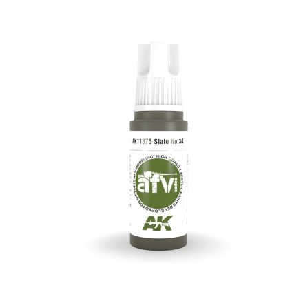 AK 3rd Generation AFV Series Slate No.34 17ml