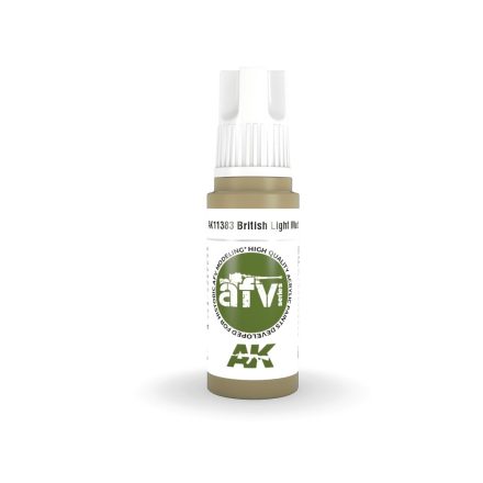 AK 3rd Generation AFV Series British Light Mud 17ml