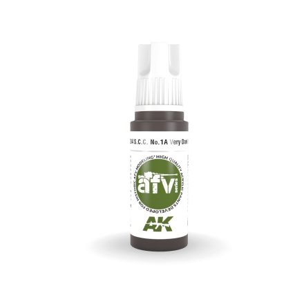 AK 3rd Generation AFV Series S.C.C. No.2 Brown 17ml