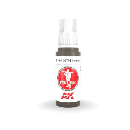 AK 3rd Generation Figure Series Dot44 Brown Base 17ml