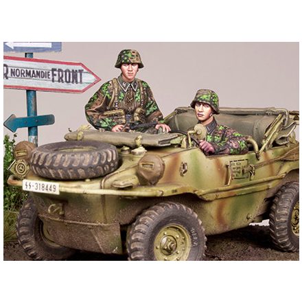 Alpine Miniatures WSS Schwimmwagen Crew Set 2 figures