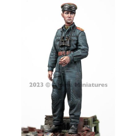 Alpine Miniatures WW2 Soviet Tank Officer #2