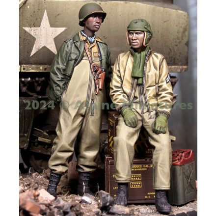 Alpine Miniatures US 761st Tank Battalion Set (2 Figures)