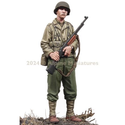 Alpine Miniatures US BAR Gunner 2nd ID