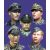 Alpine Miniatures WSS Panzer Crew Heads Set #1