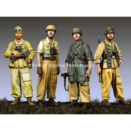 Alpine Miniatures 1. Fallschirmjaeger Division Set (4 figures)