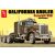 AMT Peterbilt 359 California Hauler w/Sleeper Car Truck makett