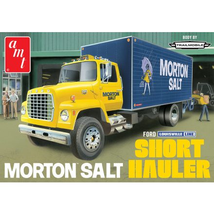 AMT Ford Louisville Short Hauler Morton Salt Truck makett