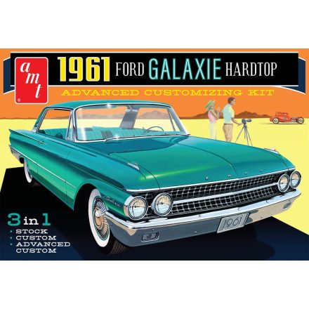 AMT 1961 Ford Galaxie Hardtop car makett