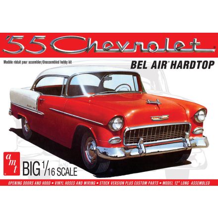 AMT 1955 Chevy Bel Air Hardtop car makett