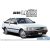 Aoshima TOYOTA AE85 COROLLA LEVIN 1500SR 1985 makett