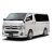 Aoshima TOYOTA TRH200V HIACE SUPER GL 2010 makett