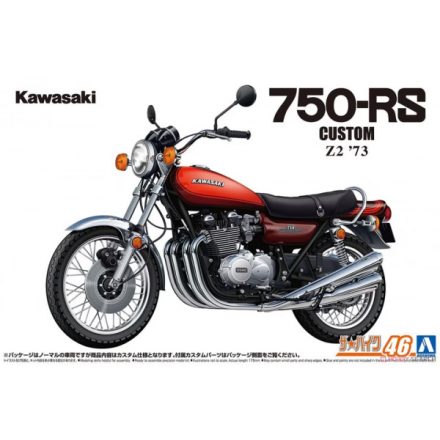 Aoshima Kawasaki 750Rs (Z2) makett