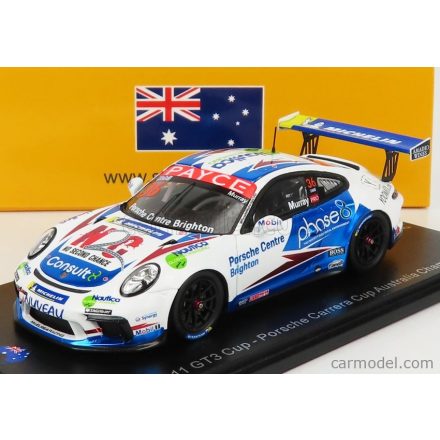 SPARK-MODEL PORSCHE 911 991-2 GT3 CUP N 36 PORSCHE CARRERA CUP AUSTRALIA CHAMPION 2020 C.MURRAY