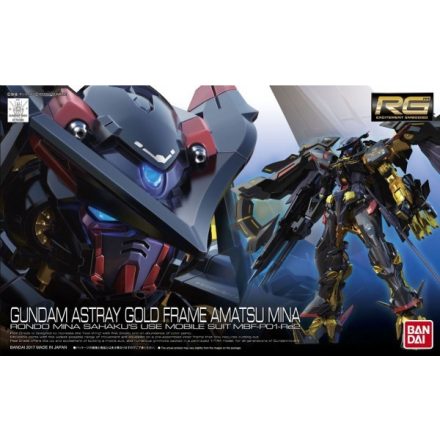 Bandai Gundam Astray Gold Frame Amatsu Mina makett