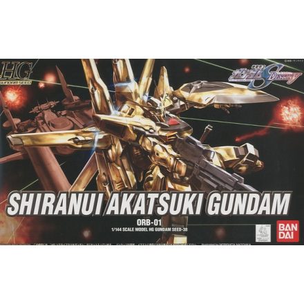 Bandai HG Shiranui Akatsuki Gundam makett