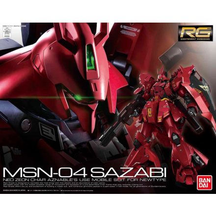 Bandai MSN-04 SAZABI makett