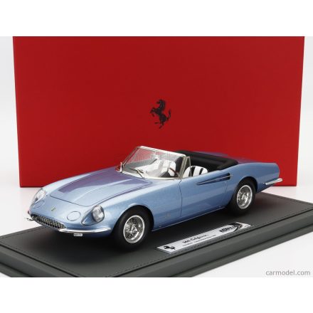 BBR FERRARI 365 CALIFORNIA s/n08347 SPIDER CABRIOLET GENEVE MOTORSHOW 1966- CON VETRINA - WITH SHOWCASE