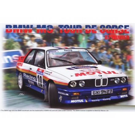 Beemax BMW M3 Tour de Corse '87 Winner makett