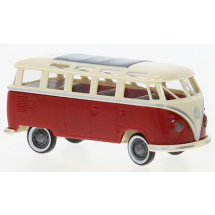 BREKINA VOLKSWAGEN T1b samba, light beige/red, 1960