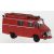 BREKINA Opel Blitz LF 8, red, 1959