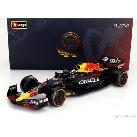 Burago RED BULL F1 RB18 TEAM ORACLE RED BULL RACING N 11 SEASON 2022 SERGIO PEREZ - WITH PILOT AND SHOWCASE