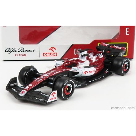 Burago ALFA ROMEO F1 C42 TEAM ORLEN RACING N 24 BAHRAIN GP 2022 GUANYU ZHOU - EXCLUSIVE CARMODEL