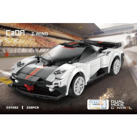 Cada Z-Wind Sports Car távirányítós építőjáték