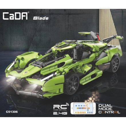 Cada Blade Sports Car távirányítós építőjáték