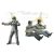 CMK S-100 Schnellboot 3.7cm Anti Aircraft gun crew figures x 3