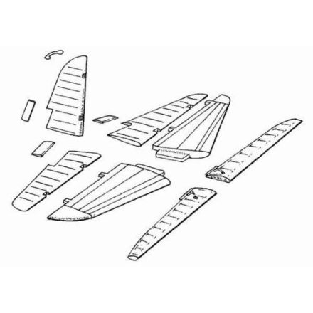 CMK Ilyushin IL-2M3 separate control surfaces