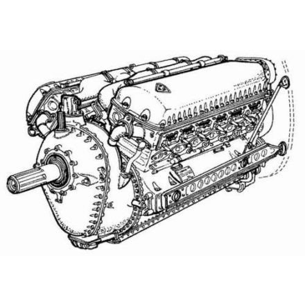 CMK Allison V-1610 American engine