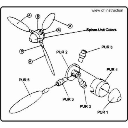 CMK VDM-9 12067 German propeller