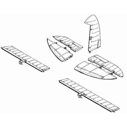 CMK Aichi D3A1 'Val' separate control surfaces (Hasegawa)