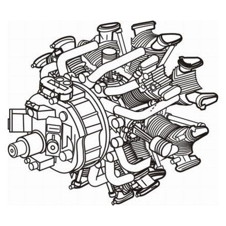 CMK Nakajima Sakae Japanese engine WWII