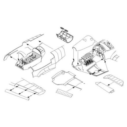 CMK Messerschmitt Bf-108B (Eduard)