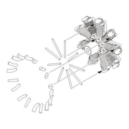 CMK Bristol Pegasus II WWII radial engine