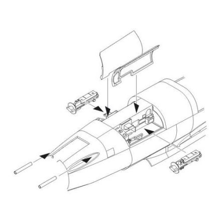 CMK Heinkel He-162A-2 Salamander Armament set (Tamiya)