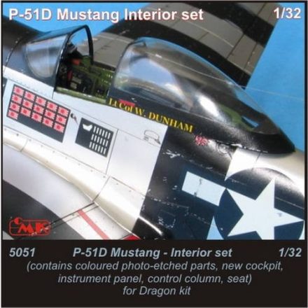 CMK North-American P-51D Mustang interior set