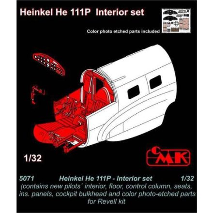 CMK Heinkel He-111P Interior set